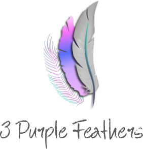 Top Logo - 3 Purple Feathers