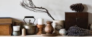 the art of interior harmony - blog post header - 3 purple feathers